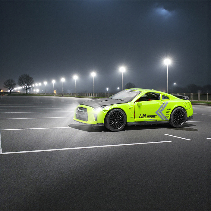 Машина 3612B "Молния" 1:36 в коробке