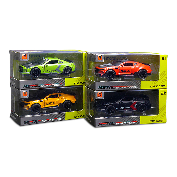 Машина 3612B "Молния" 1:36 в коробке