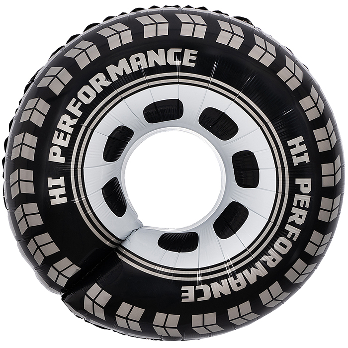 Шар (29''/74 см) Фигура, Гоночное колесо, 1 шт. в уп.