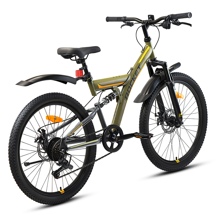 Велосипед 24" Rocket Azkar Pro, цвет хаки, размер 15"