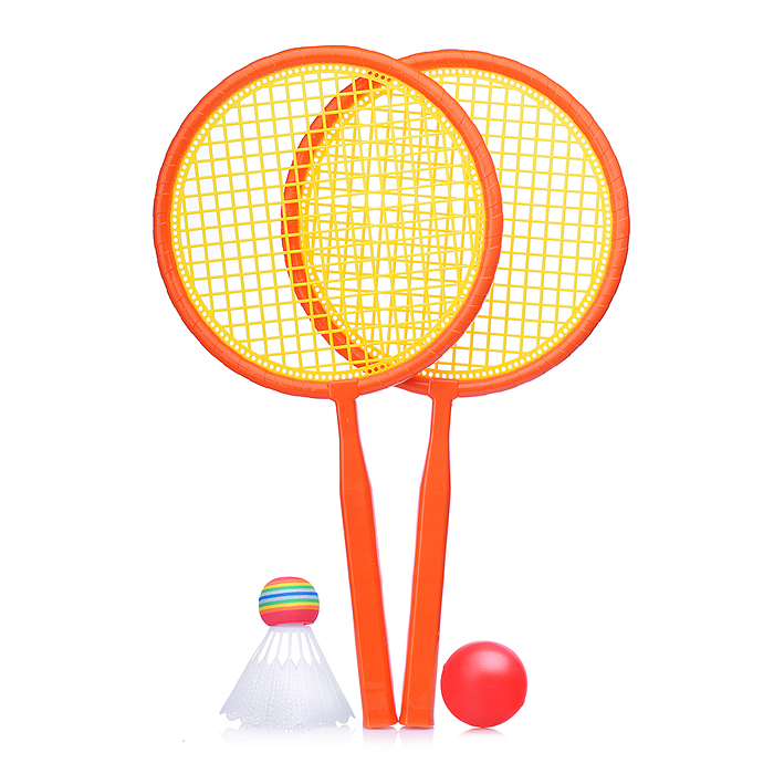 Набор игровых ракеток 00-5742 (2 ракетки, волан, мяч) 