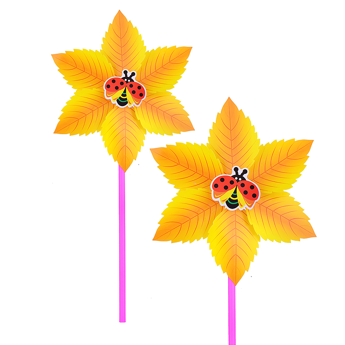 Ветерок 00-5862 "Листья с насекомым" 24*40см., в пакете Ветерок 00-5862 "Листья с насекомым" 24*40см., в пакете