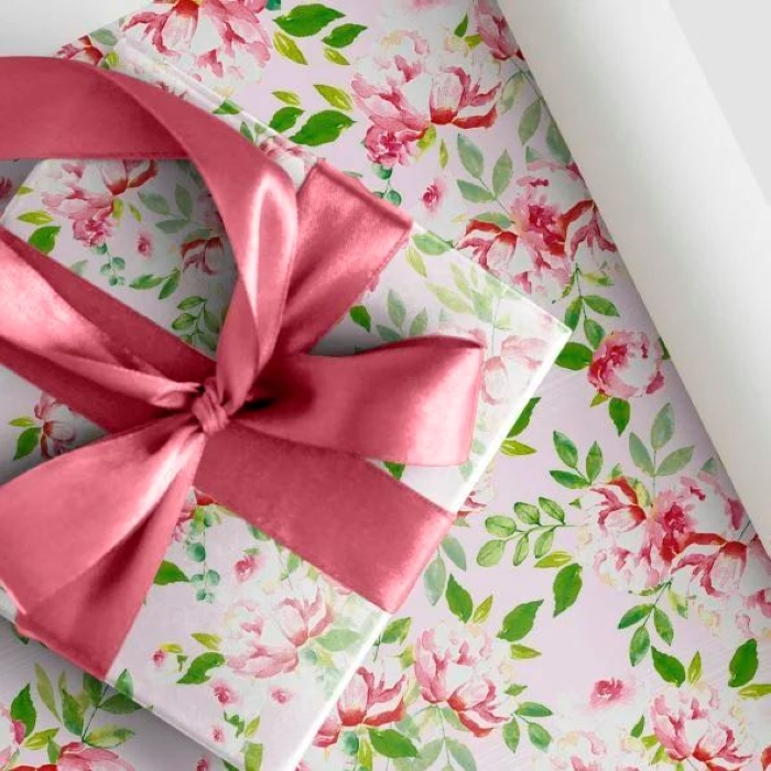 Бумага оберточная 68,5см.х1м, в ассортименте