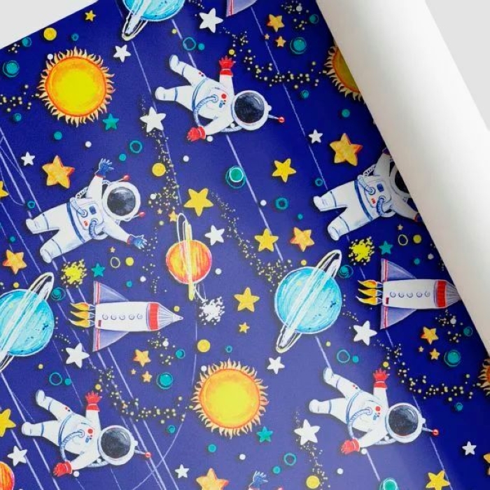 Бумага оберточная 68,5см.х1м, в ассортименте