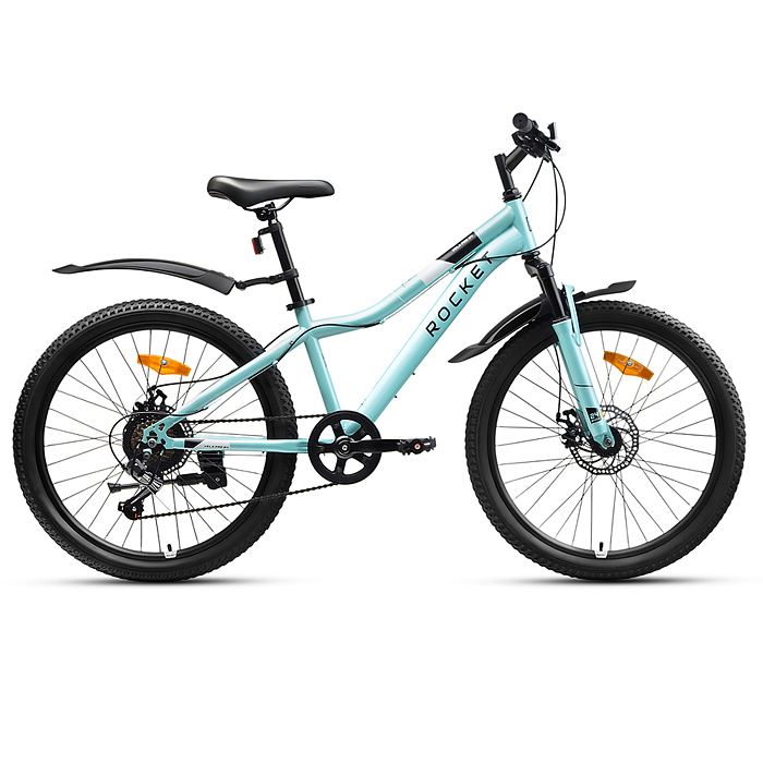 Велосипед 24" Rocket Vela Pro 24 , цвет мятный, размер 13"