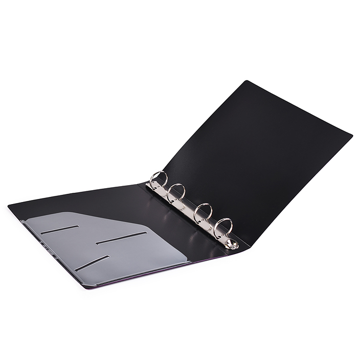 Папка на кольцах "Esthetics" A5 (200x225x35 мм) 4 кольца Ø 30 мм, полипропилен 1000 мкм, фа