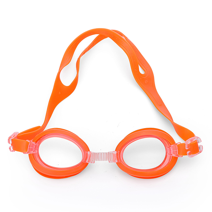 Очки для плавания 00-4074 цветные, в ассортименте, в пакете