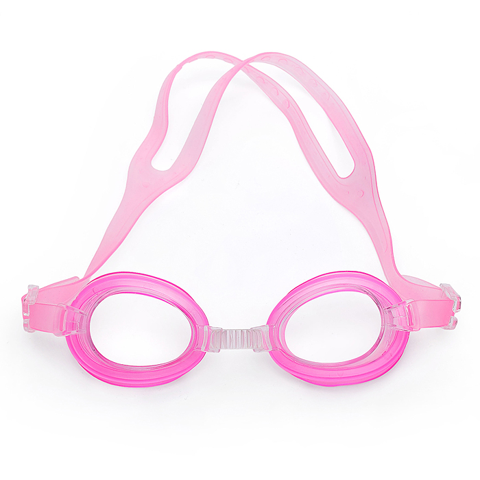 Очки для плавания 00-4074 цветные, в ассортименте, в пакете