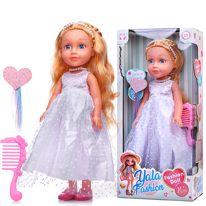 Кукла с аксессуарами YL2540D-B "Аврора" в коробке