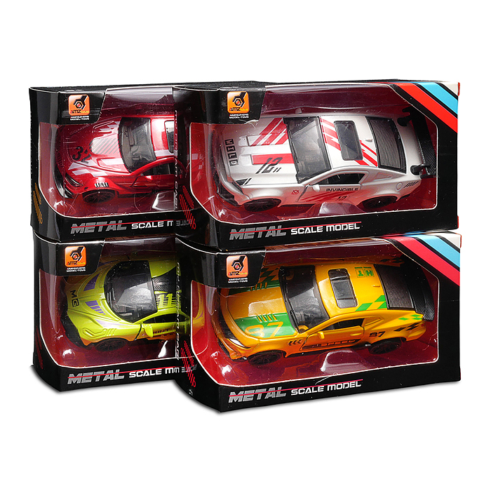 Машина 4372A "Спортивный заезд" 1:43 в коробке