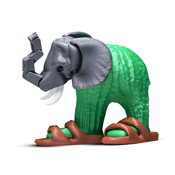 Игрушка-антистресс 00-7181 "Слон-кактус"