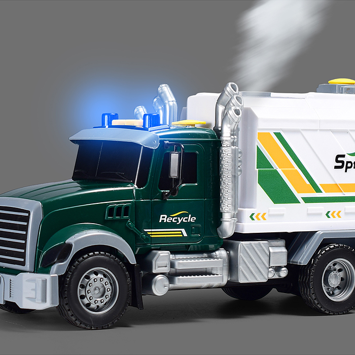 Машина ZH811-10 "Городской санитар" на батарейках, в коробке