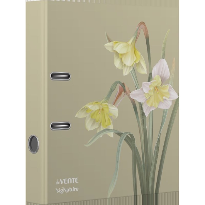 Папка с арочным механизмом "SigNature" A4 75 мм PP картонная разобранная, металлическая ока