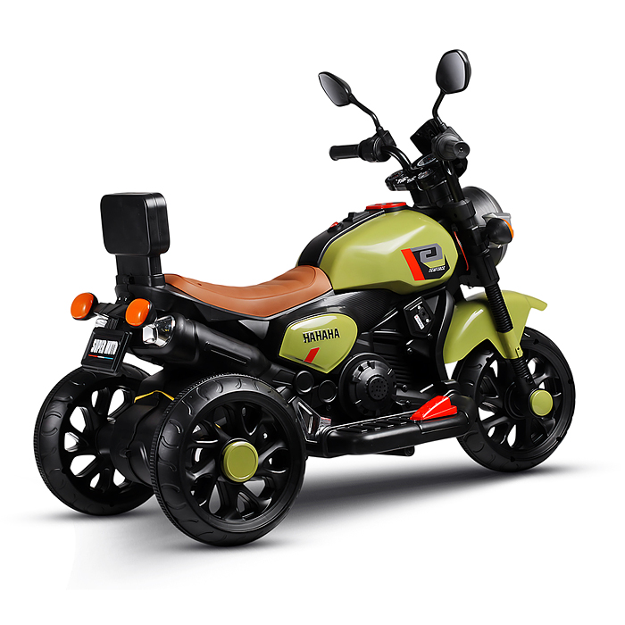 Фото к товару Мотоцикл детский MH-514 (цвет зеленый) Мотоцикл детский MH-514 (цвет зеленый)