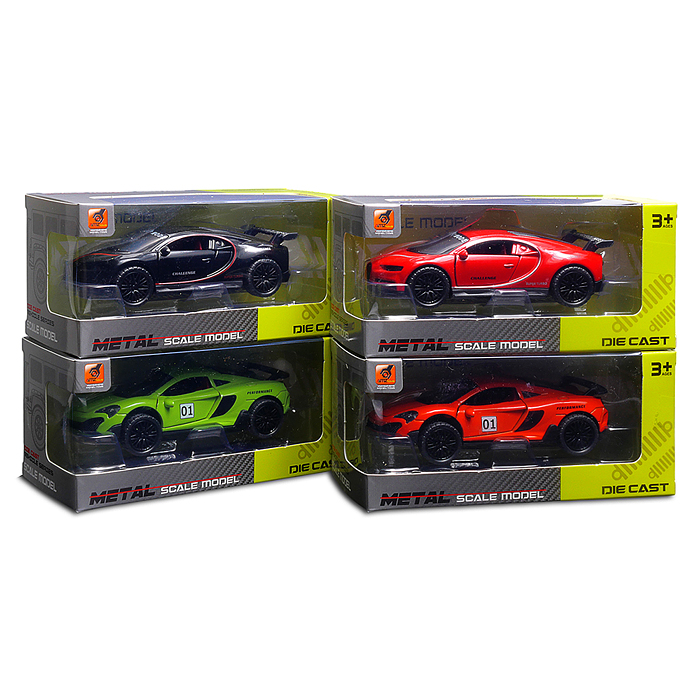 Машина 3662B "Турбо-драйв" 1:36 в коробке