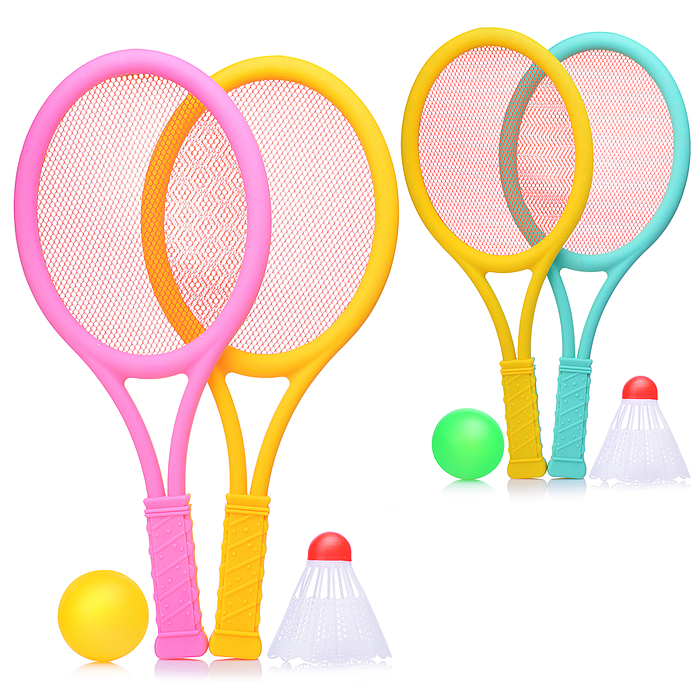 Набор игровых ракеток 00-5745 (2 ракетки, волан, мяч) Набор игровых ракеток 00-5745 (2 ракетки, волан, мяч)