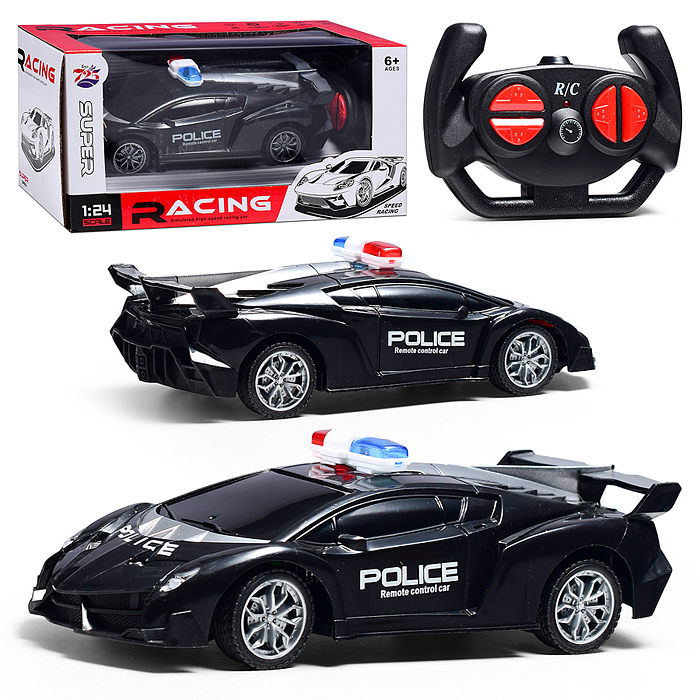 Машина 8808 "Полиция" р/у, 27 MHz, в коробке