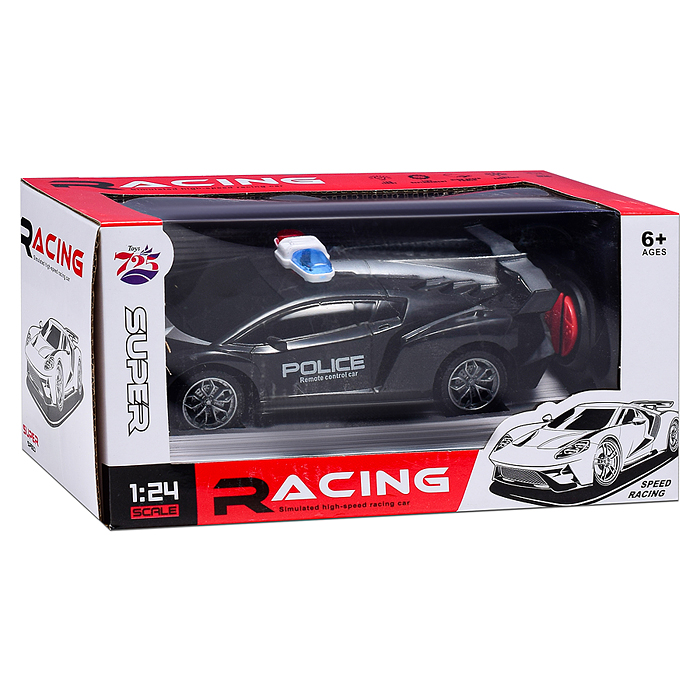 Машина 8808 "Полиция" р/у, 27 MHz, в коробке