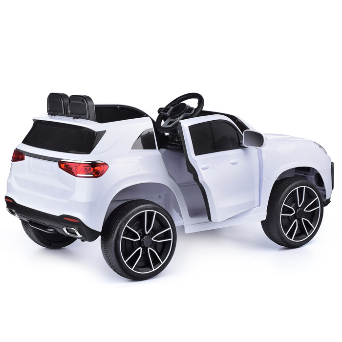 Электромобиль U023391Y "Виват" на аккумуляторе, с р/у управлением, в коробке (белый)