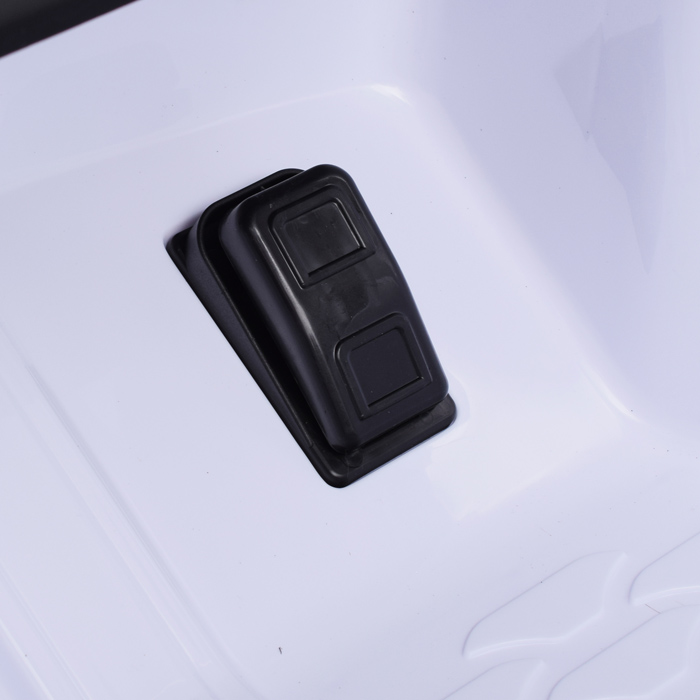 Электромобиль U023391Y "Виват" на аккумуляторе, с р/у управлением, в коробке (белый)