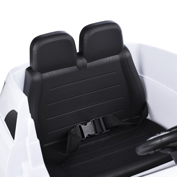 Электромобиль U023391Y "Виват" на аккумуляторе, с р/у управлением, в коробке (белый)