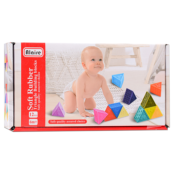 Конструктор 1384 "Строительные блоки" в коробке