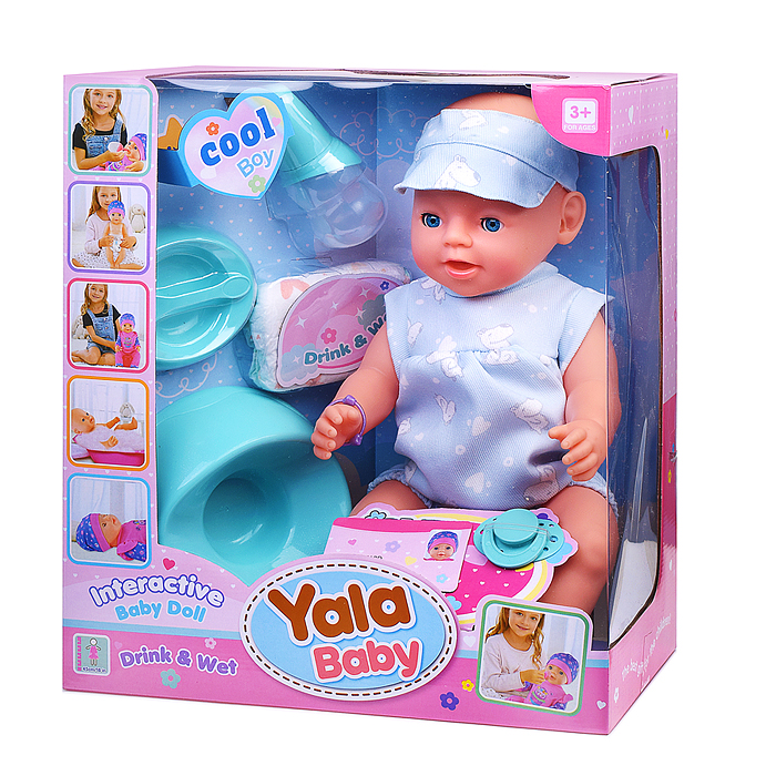 Пупс с аксессуарами BL241I "Ксюша" в коробке