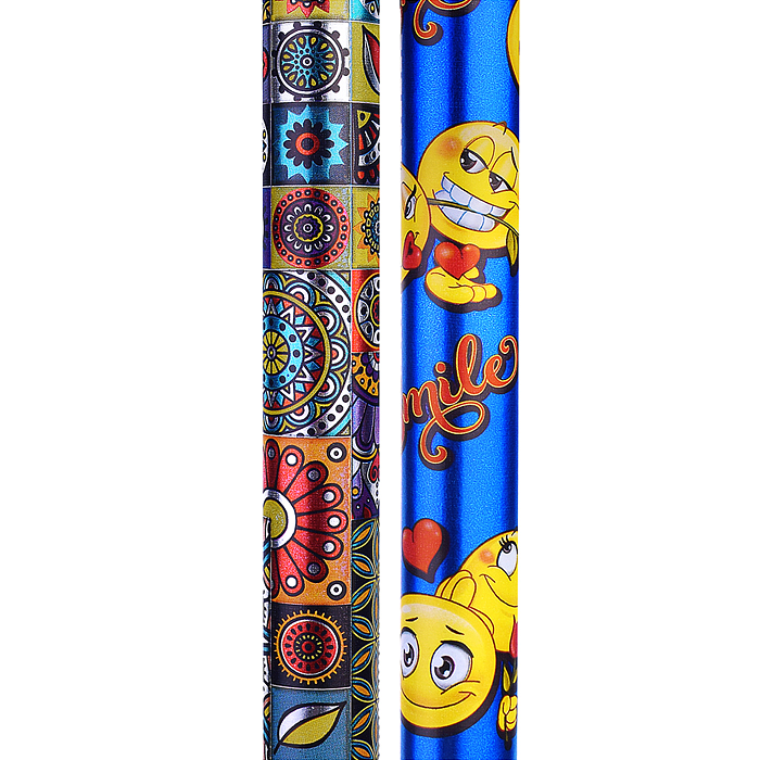 Бумага металлизированная 68,5см.х1м, в ассортименте