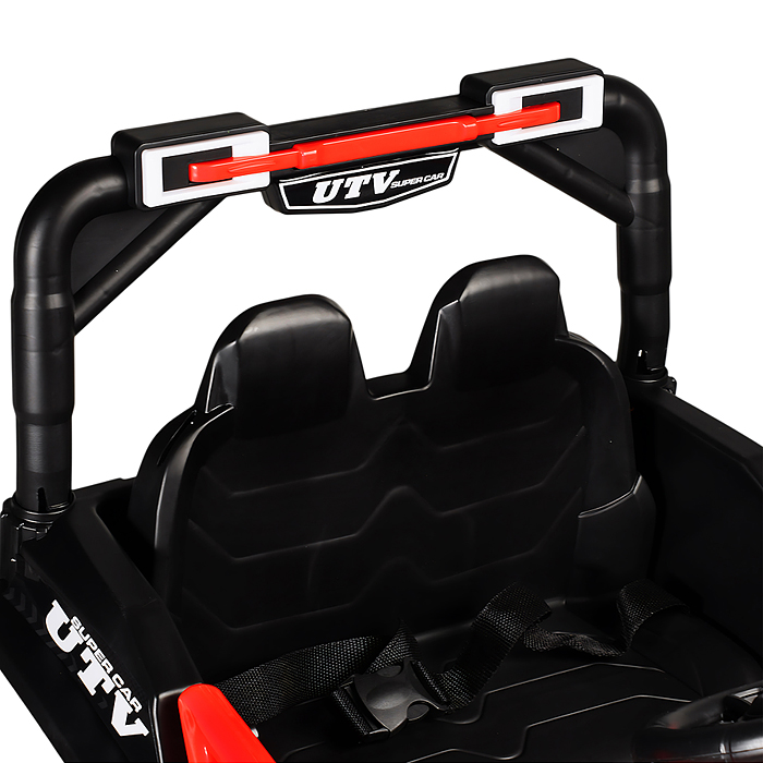 Электромобиль детский 618 "Внедорожник" (цвет красный)