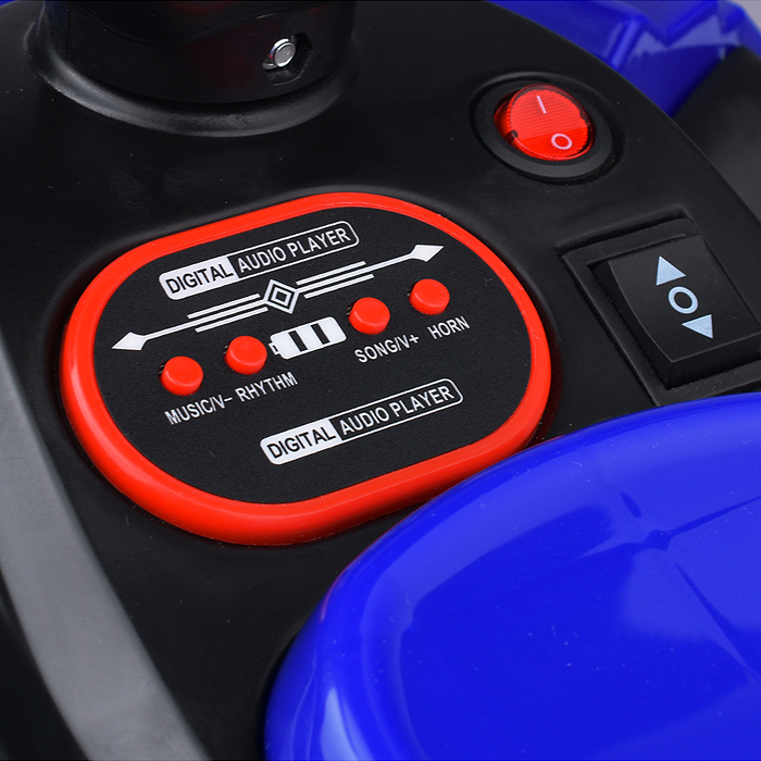 Квадроцикл U014104Y "Супер квадро" на аккумуляторе, в коробке (синий)