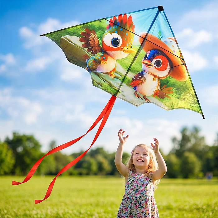 Змей воздушный 00-7675 "Детский восторг" Змей воздушный 00-7675 "Детский восторг"