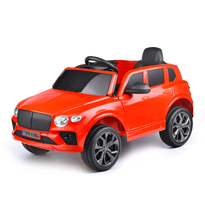 Электромобиль U023402Y "Авто для прогулки" на аккумуляторе, с р/у управлением, в коробке (красный)