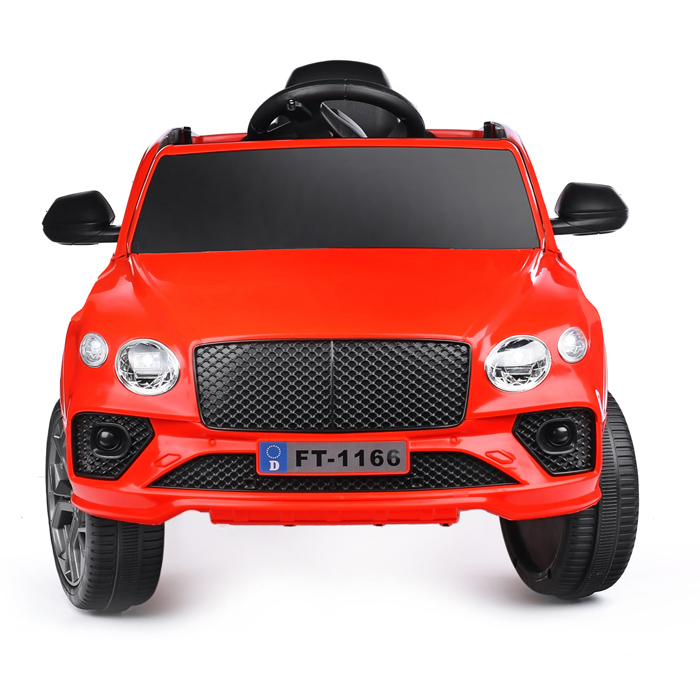 Электромобиль U023402Y "Авто для прогулки" на аккумуляторе, с р/у управлением, в коробке (красный)