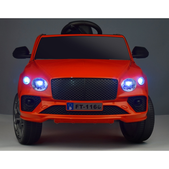 Электромобиль U023402Y "Авто для прогулки" на аккумуляторе, с р/у управлением, в коробке (красный)