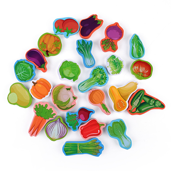 Пазл-вкладыш D2248 "Овощи"