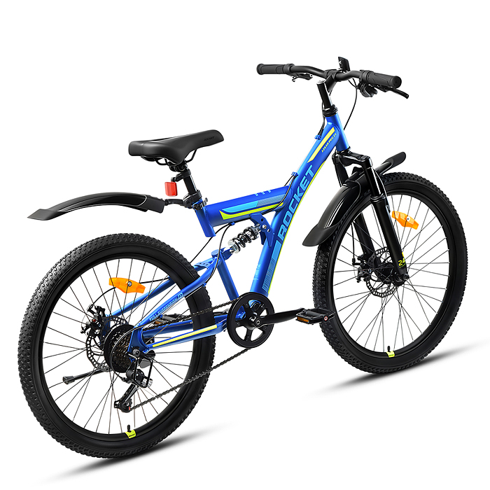 Велосипед 24" Rocket Azkar Pro, цвет синий, размер 15"