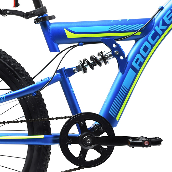 Велосипед 24" Rocket Azkar Pro, цвет синий, размер 15"