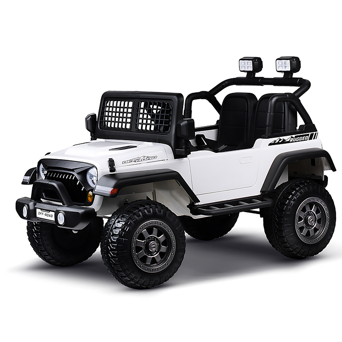 Электромобиль детский NEL-618 "Городской внедорожник" (цвет белый)