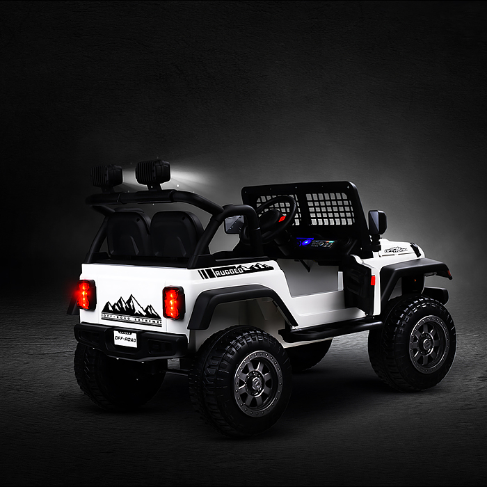 Электромобиль детский NEL-618 "Городской внедорожник" (цвет белый)