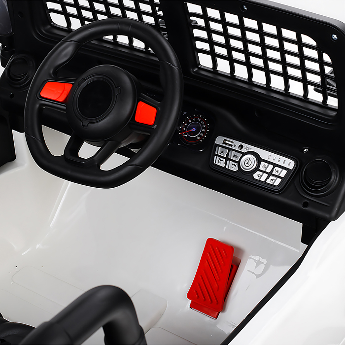 Электромобиль детский NEL-618 "Городской внедорожник" (цвет белый)