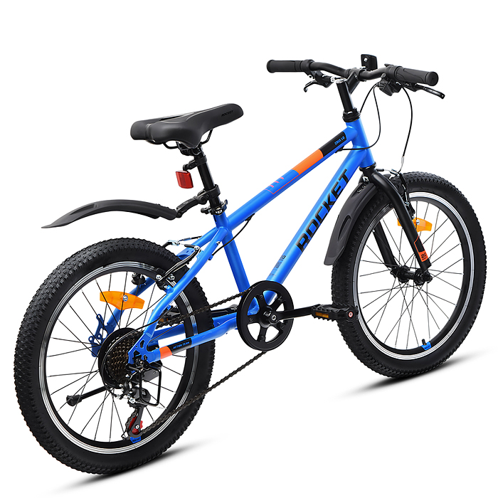 Велосипед 20" Rocket Crux 1.0 , цвет синий, размер 11"