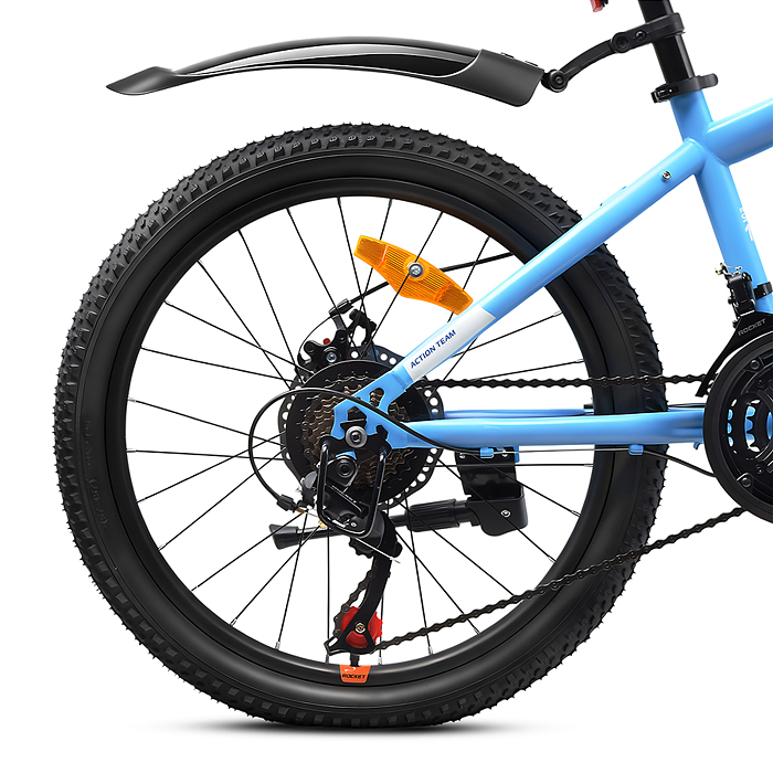Фото к товару Велосипед 22" Rocket Aries 2.0 , цвет синий, размер 13" Велосипед 22" Rocket Aries 2.0 , цвет синий, размер 13"