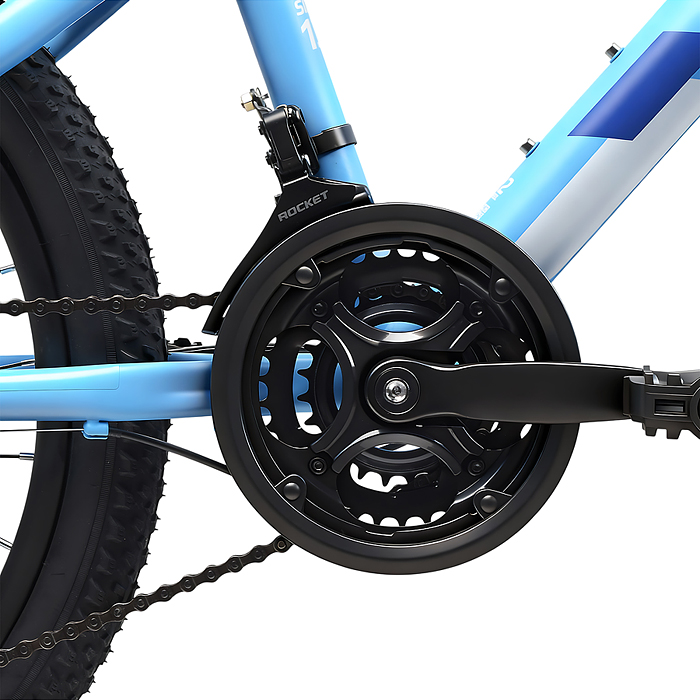 Фото к товару Велосипед 22" Rocket Aries 2.0 , цвет синий, размер 13" Велосипед 22" Rocket Aries 2.0 , цвет синий, размер 13"