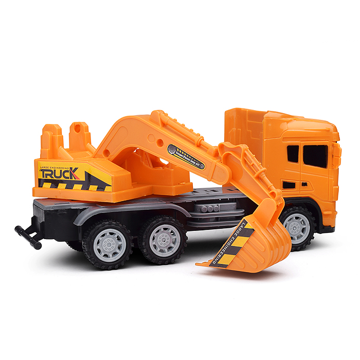 Фото к товару Машина 686-3 "МегаКовш" в пакете Машина 686-3 "МегаКовш" в пакете