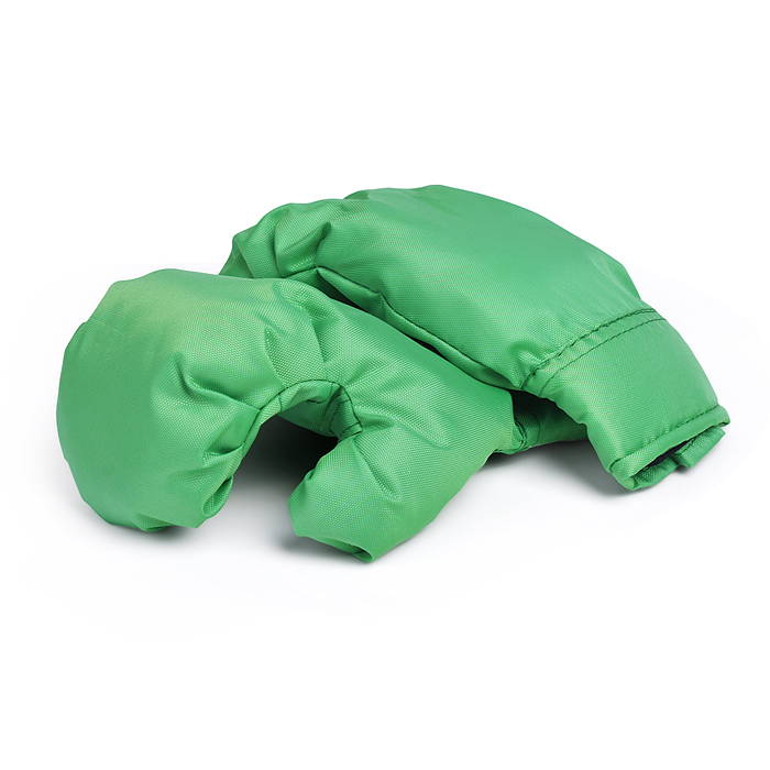 Набор детский игровой (перчатки, груша 60 см.) Оксфорд (салатовый)