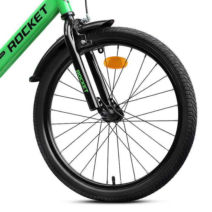 Велосипед 20" Rocket Juster, цвет зеленый
