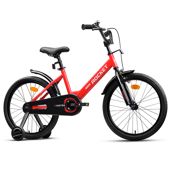 Фото к товару Велосипед 20" Rocket Juster, цвет красный Велосипед 20" Rocket Juster, цвет красный