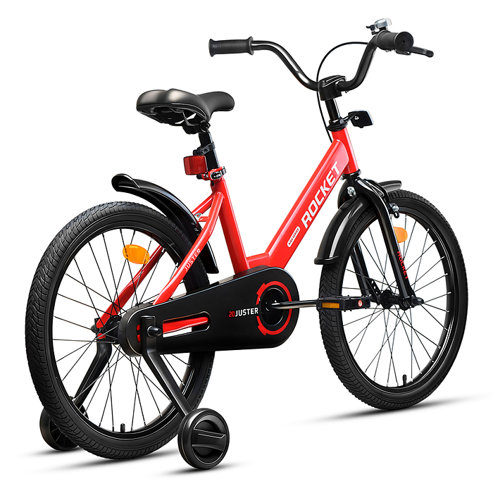 Фото к товару Велосипед 20" Rocket Juster, цвет красный Велосипед 20" Rocket Juster, цвет красный