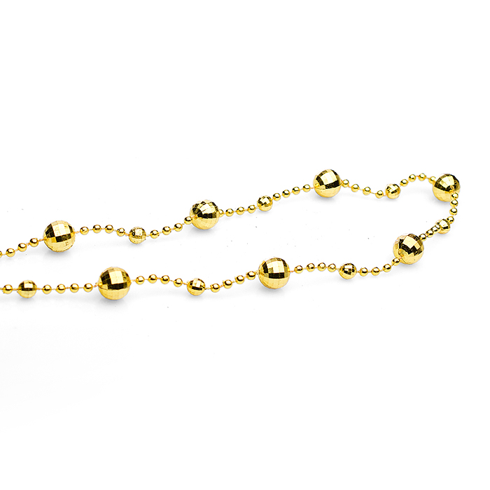 Новогоднее украшение S0975-1 "Бусы" 5м, в пакете