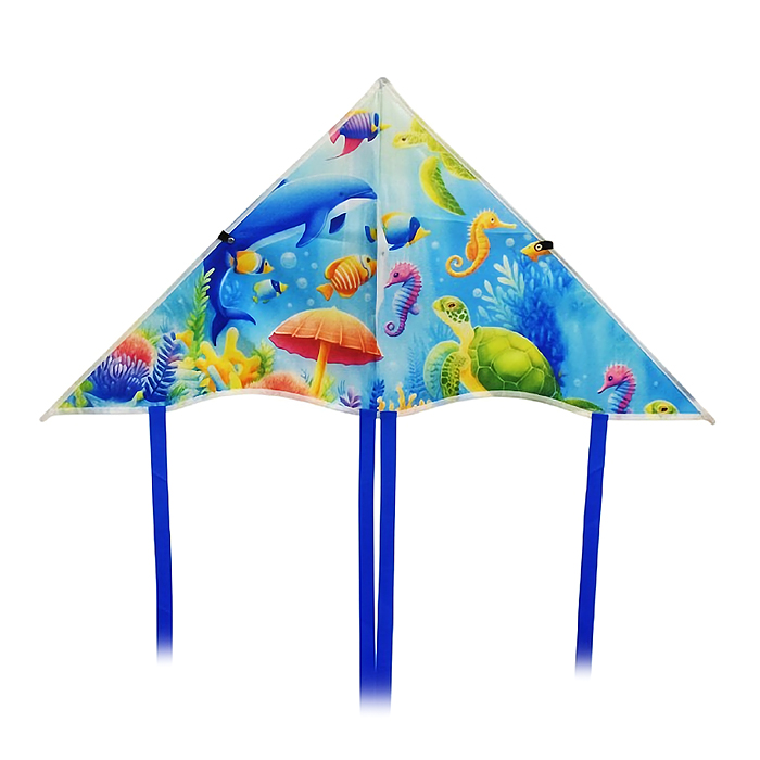 Змей воздушный 00-7678 "Разноцветный веер"